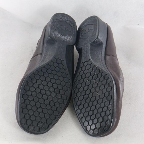 HUSH PUPPIES HEAVEN Leather Slip On Loafers Sz 7 N - Picture 8 of 8